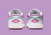 Air Jordan 1 Low White Light Bordeaux