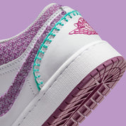Air Jordan 1 Low White Light Bordeaux