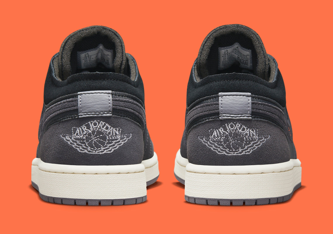 Jordan 1 Low Craft Inside Out Black