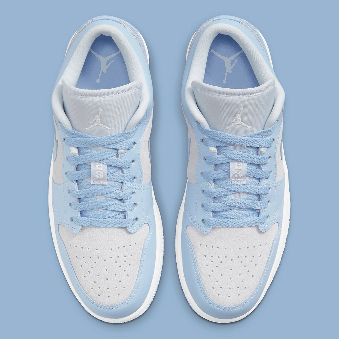 Jordan 1 Low Football Grey Aluminum