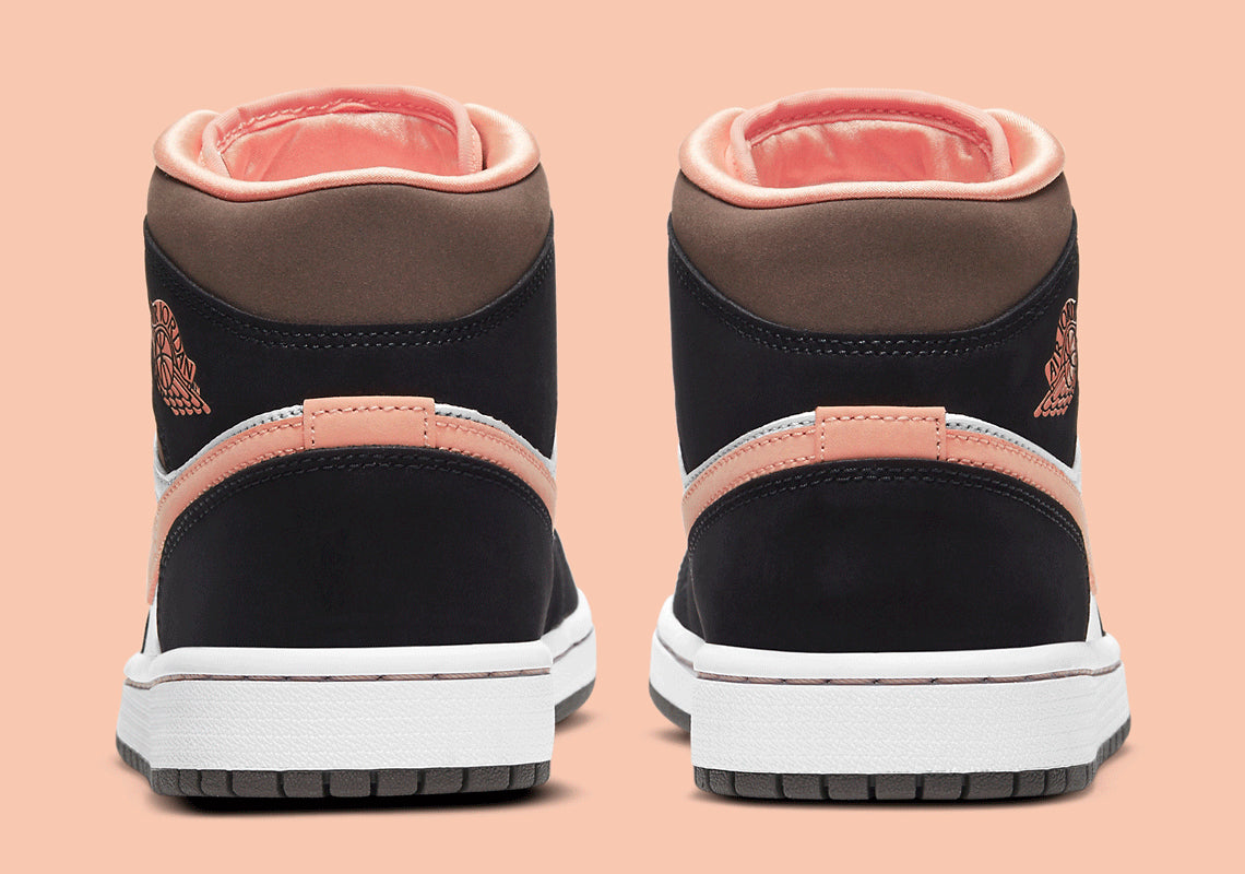 Jordan 1 Mid Peach Mocha