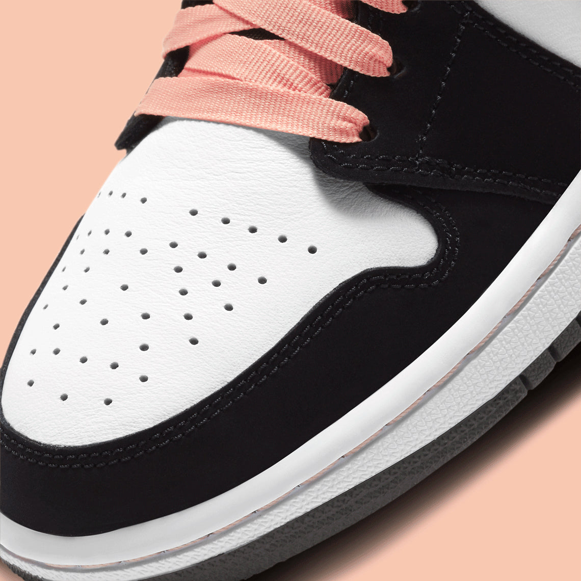 Jordan 1 Mid Peach Mocha
