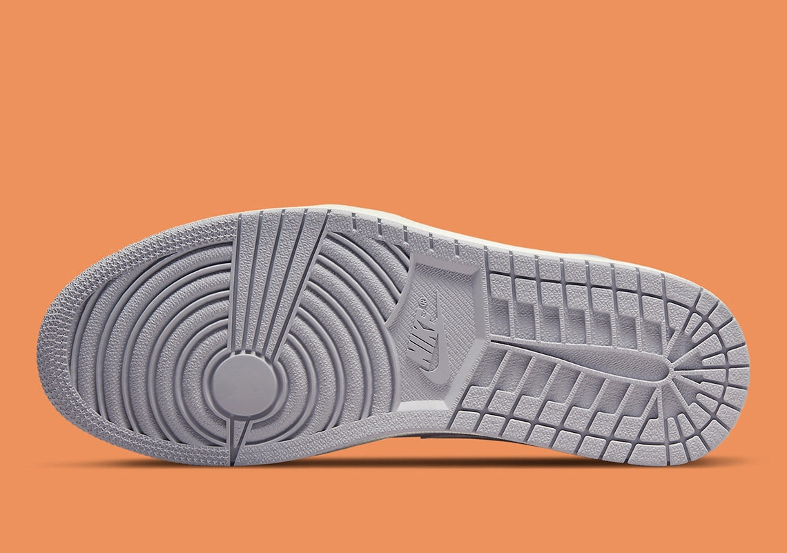 Air Jordan 1 Mid SE Craft Inside Out White Grey