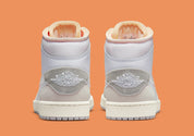 Air Jordan 1 Mid SE Craft Inside Out White Grey