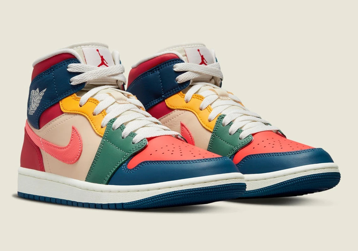 Jordan 1 Mid SE Multi Color 2022 GlobalSneakers