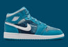 Jordan 1 Mid Washed Denim