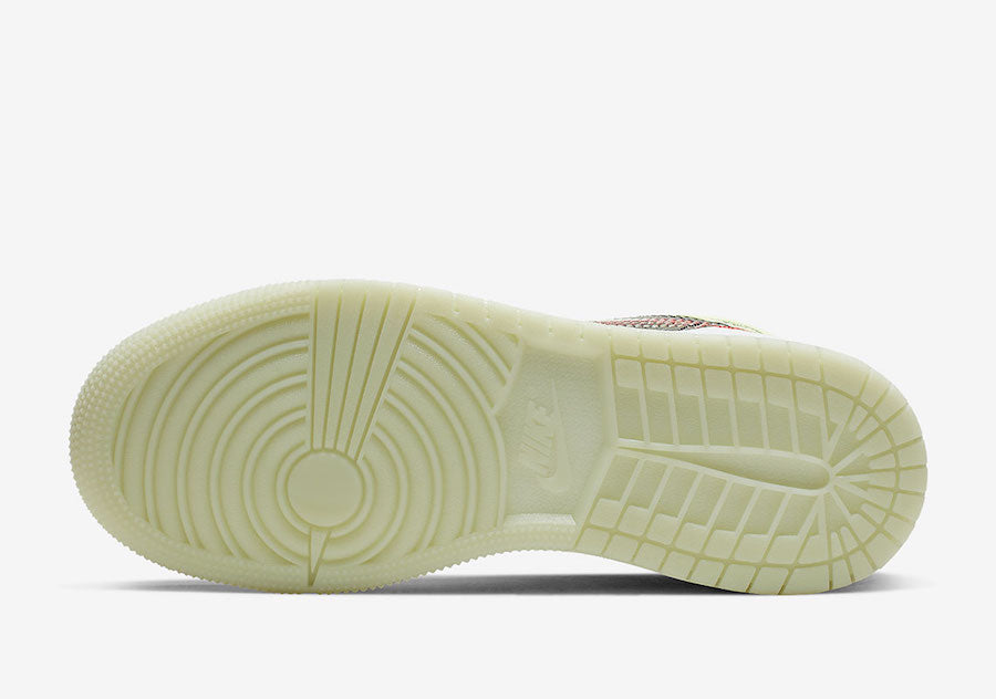 Jordan 1 Mid Glow-In-The-Dark