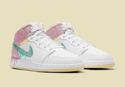 Jordan 1 Mid Paint Drip