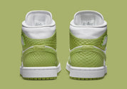 Air Jordan 1 Mid Green Python