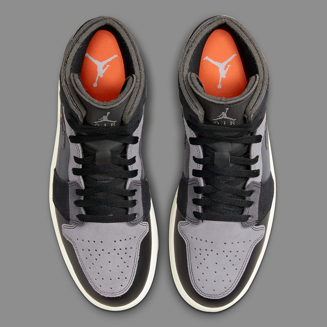 Jordan 1 Mid Craft Inside Out Black
