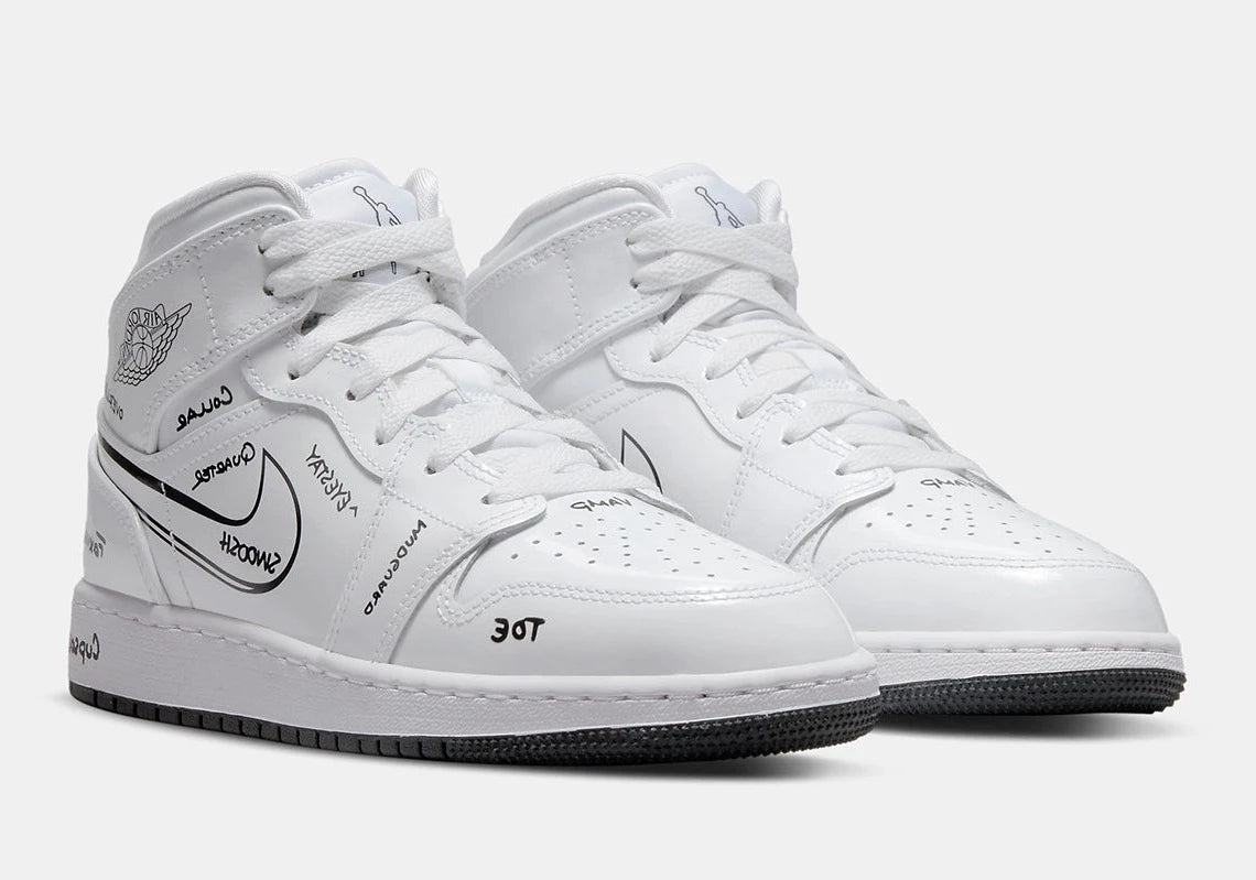 Air Jordan 1 Mid Schematic