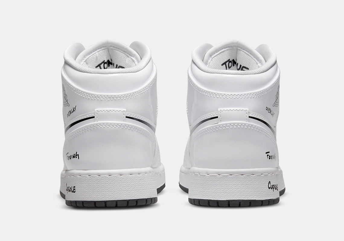 Air Jordan 1 Mid Schematic