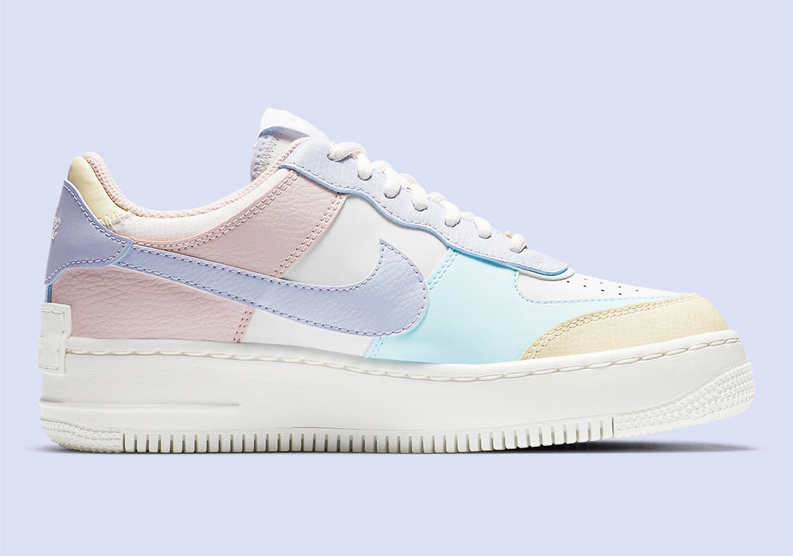 Shadow Nike Air Force Colour Block Pink Nike Air Force Colour