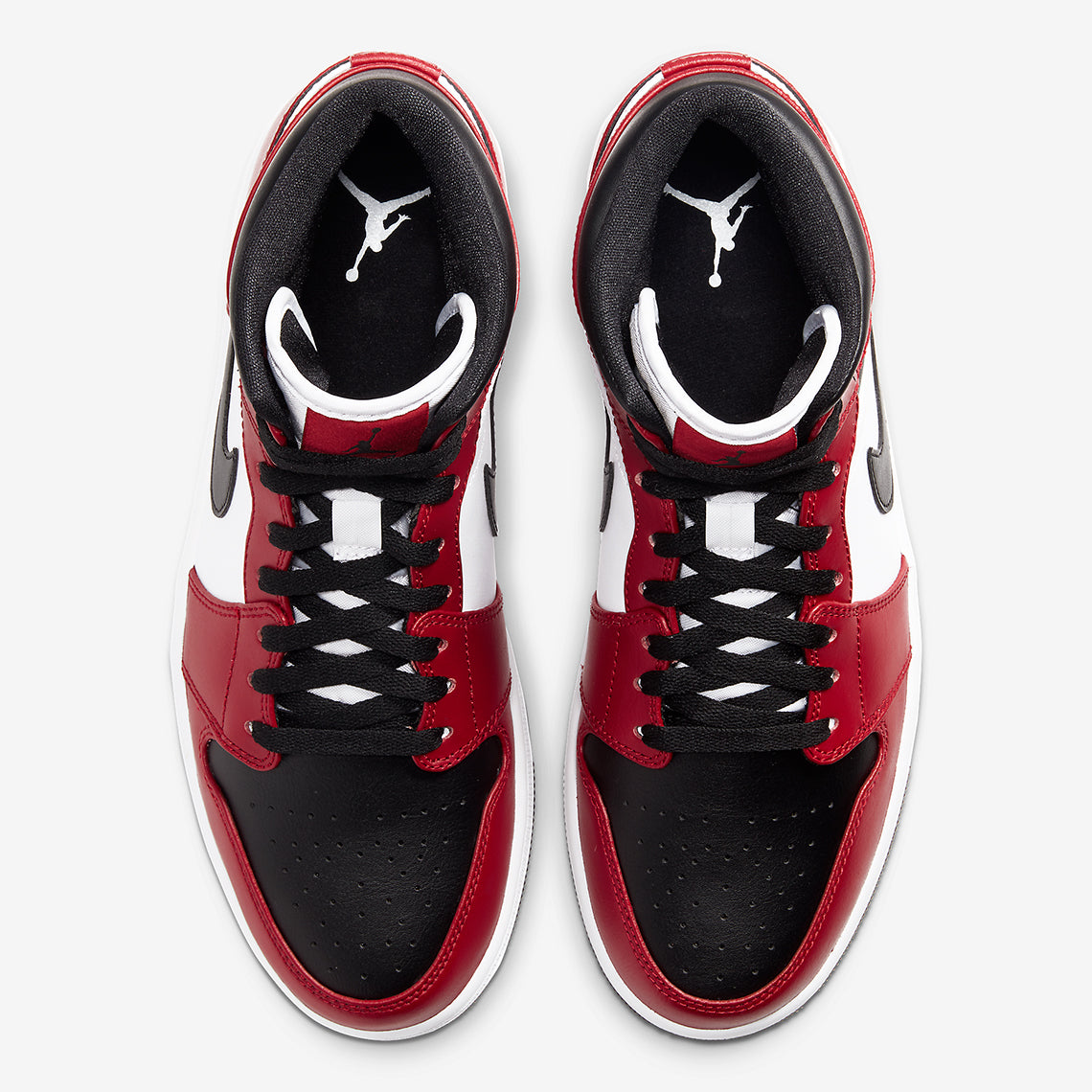 Air Jordan 1 Mid Chicago Toe