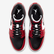 Air Jordan 1 Mid Chicago Toe