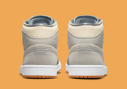 Air Jordan 1 Mid Coconut Milk Particle Grey