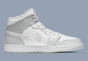 Air Jordan 1 Mid Grey Camo