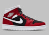 Air Jordan 1 Mid Gym Red Black