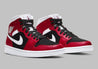 Air Jordan 1 Mid Gym Red Black