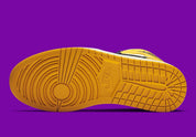 Jordan 1 lakers semelle