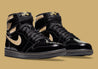 Air Jordan 1 Retro High OG Black Metallic Gold