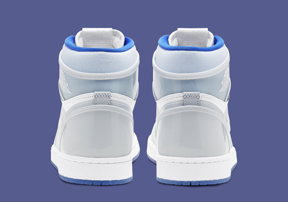 Air Jordan 1 Retro High Zoom White Racer Blue