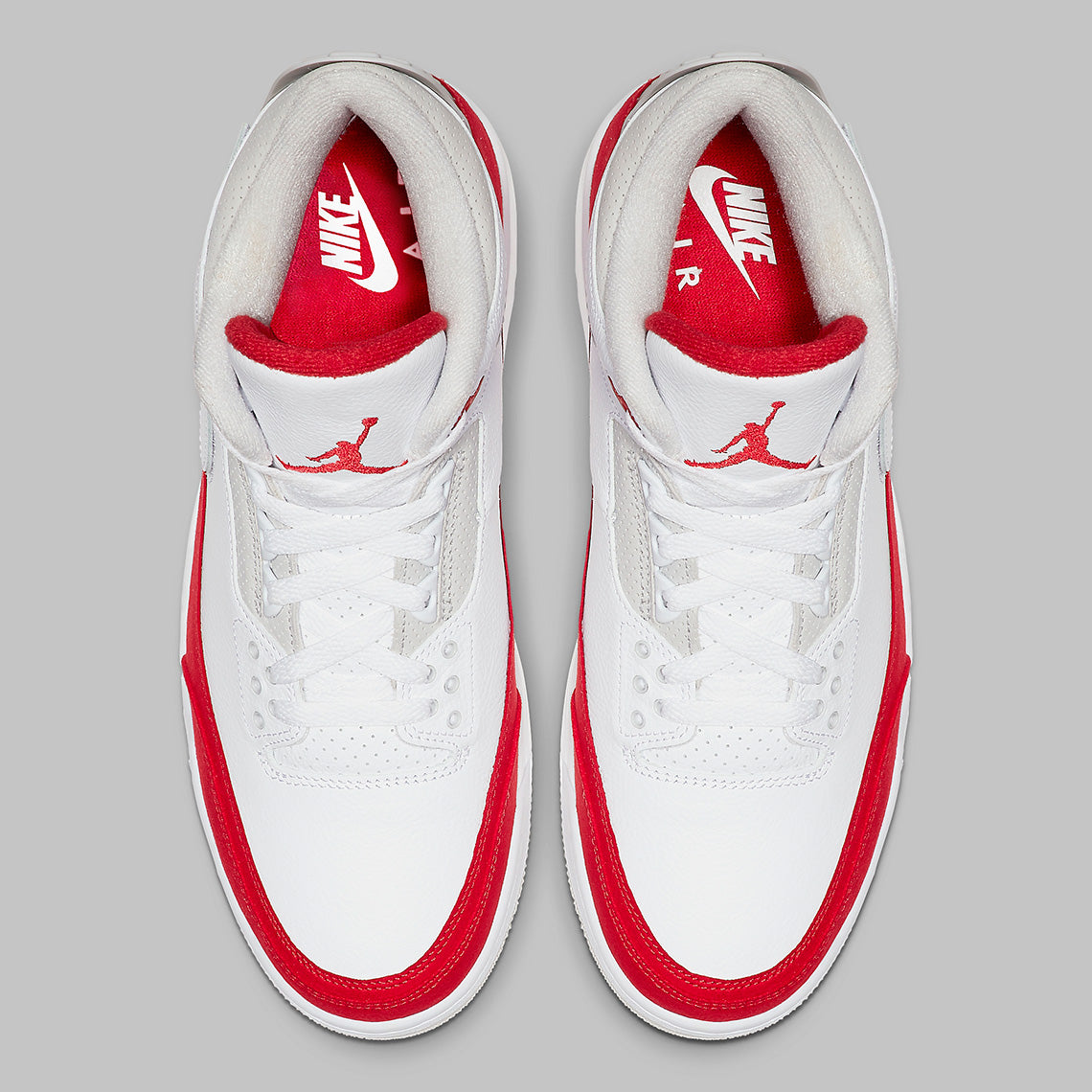 Air Jordan 3 Retro Tinker White University Red