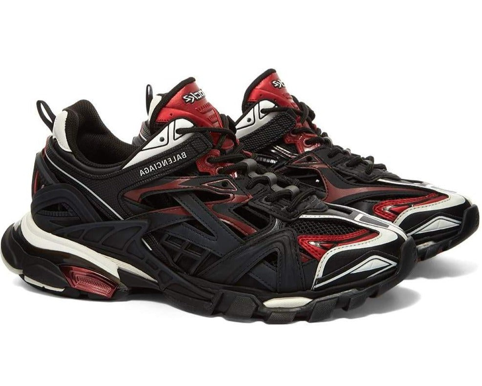 Balenciaga Track 2 Black Burgundy