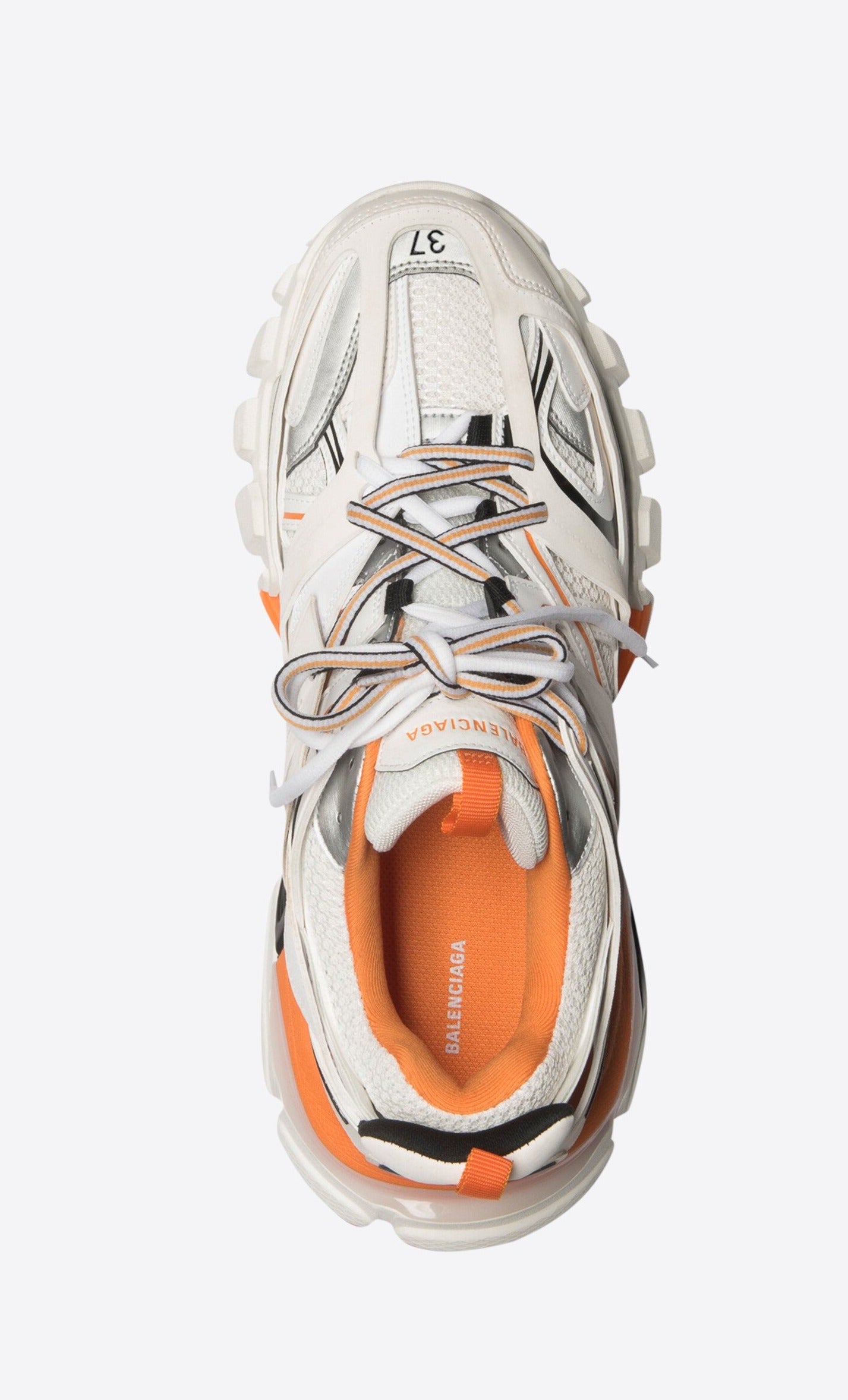 Orange Balenciaga Track Blanche Et Noir Balenciaga Track White Orange