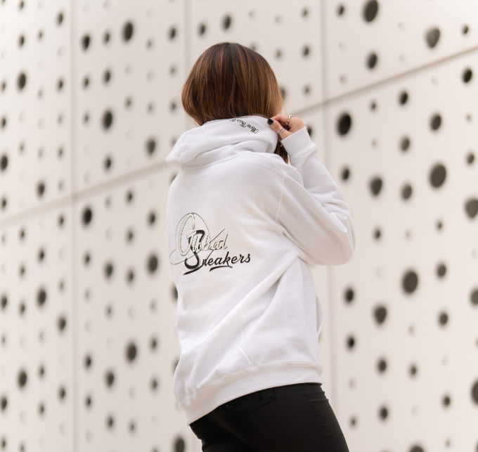 Sweat à capuche - "GS20 Blanc"