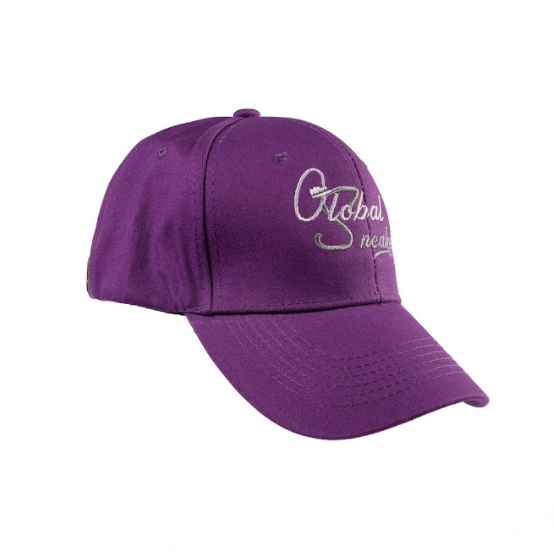 Casquette Violet | ajustable - broderie - unisexe
