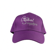 Casquette Violet | ajustable - broderie - unisexe