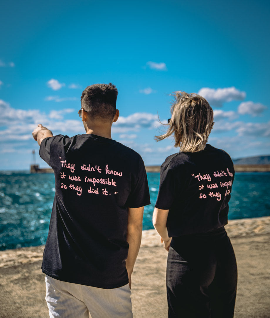 T-shirt - "GLOBALISÉ" noir