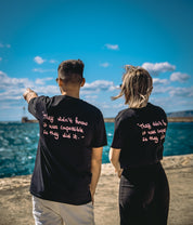 T-shirt - "GLOBALISÉ" noir