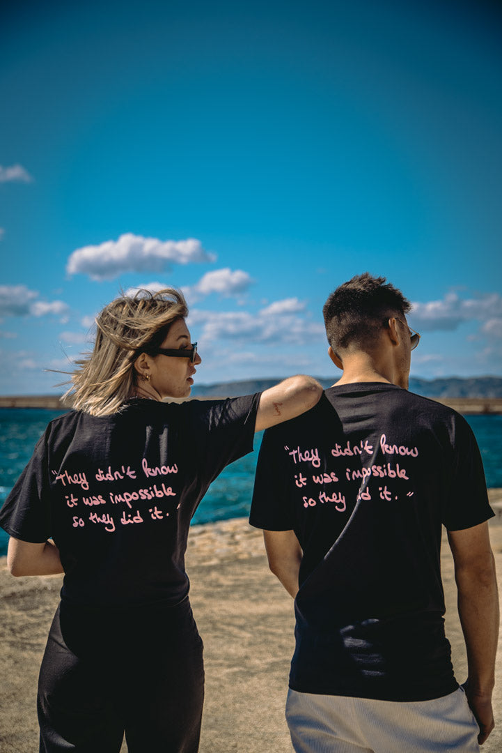 T-shirt - "GLOBALISÉ" noir