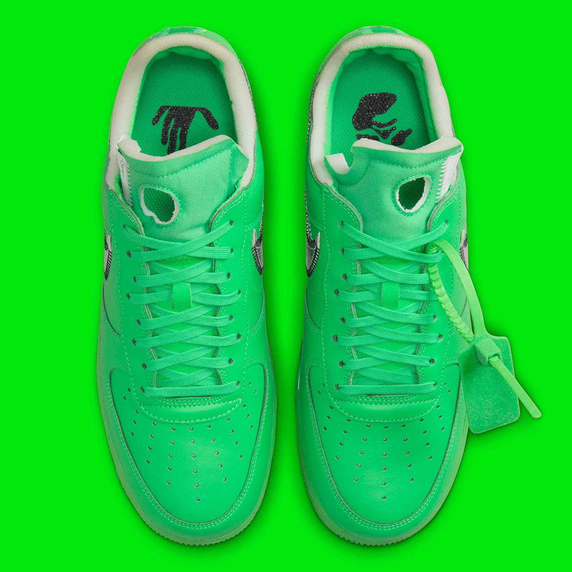 Nike Air Force 1 Low Off-White Light Green Spark