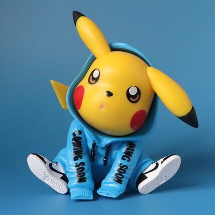 Figure Pikachu Sneakers Bleu