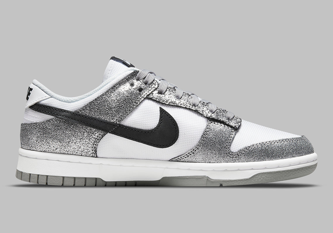 Nike Dunk Low Golden Gals Metallic Silver