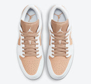 Jordan 1 Low Hemp White