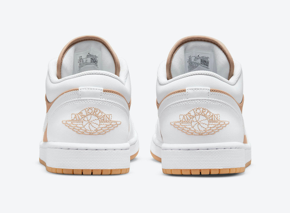 Jordan 1 Low Hemp White