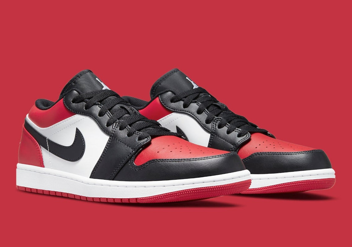 Jordan 1 Low Bred Toe