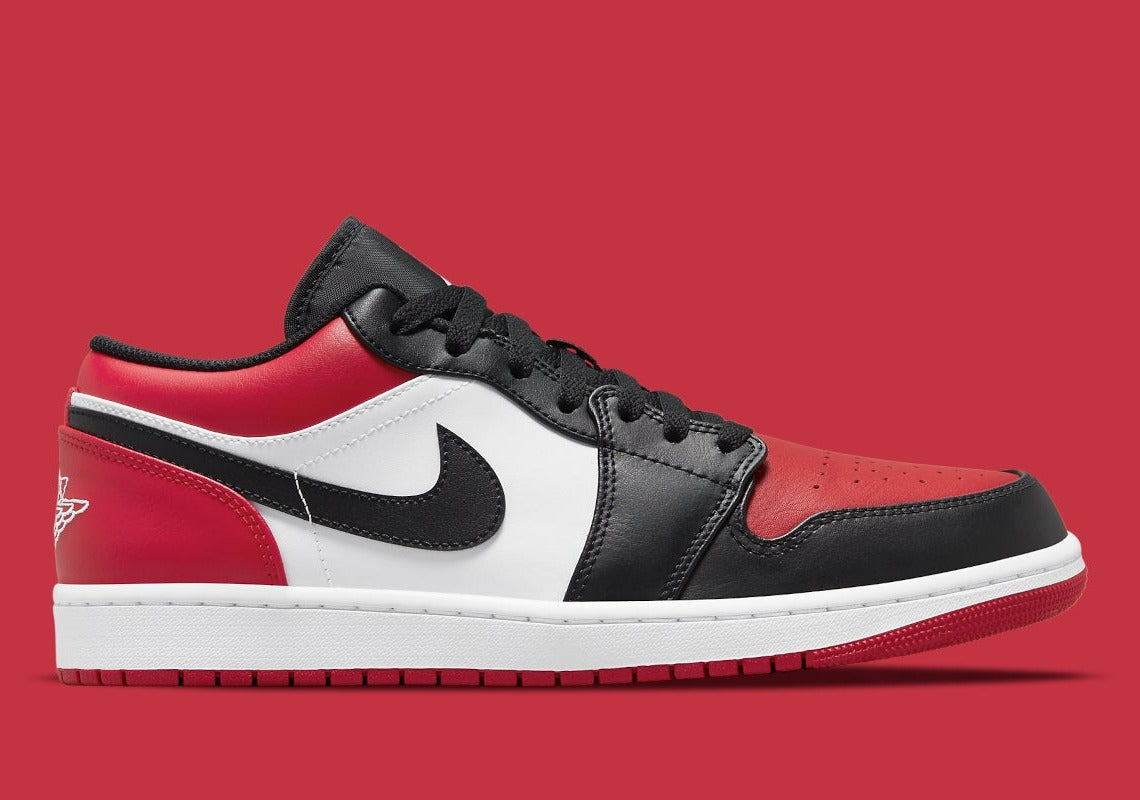 Jordan 1 Low Bred Toe