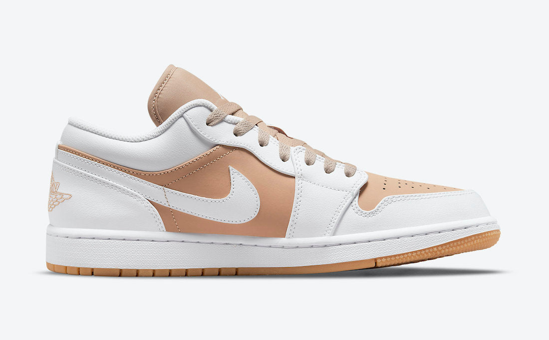 Jordan 1 Low Hemp White