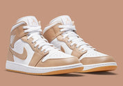 Jordan 1 Mid tan gum