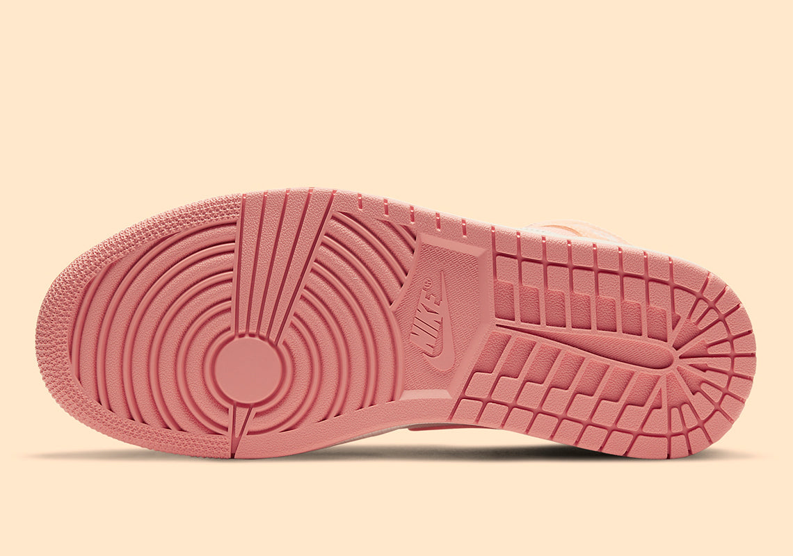 Jordan 1 Mid Apricot Orange