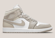 Jordan 1 Mid Linen