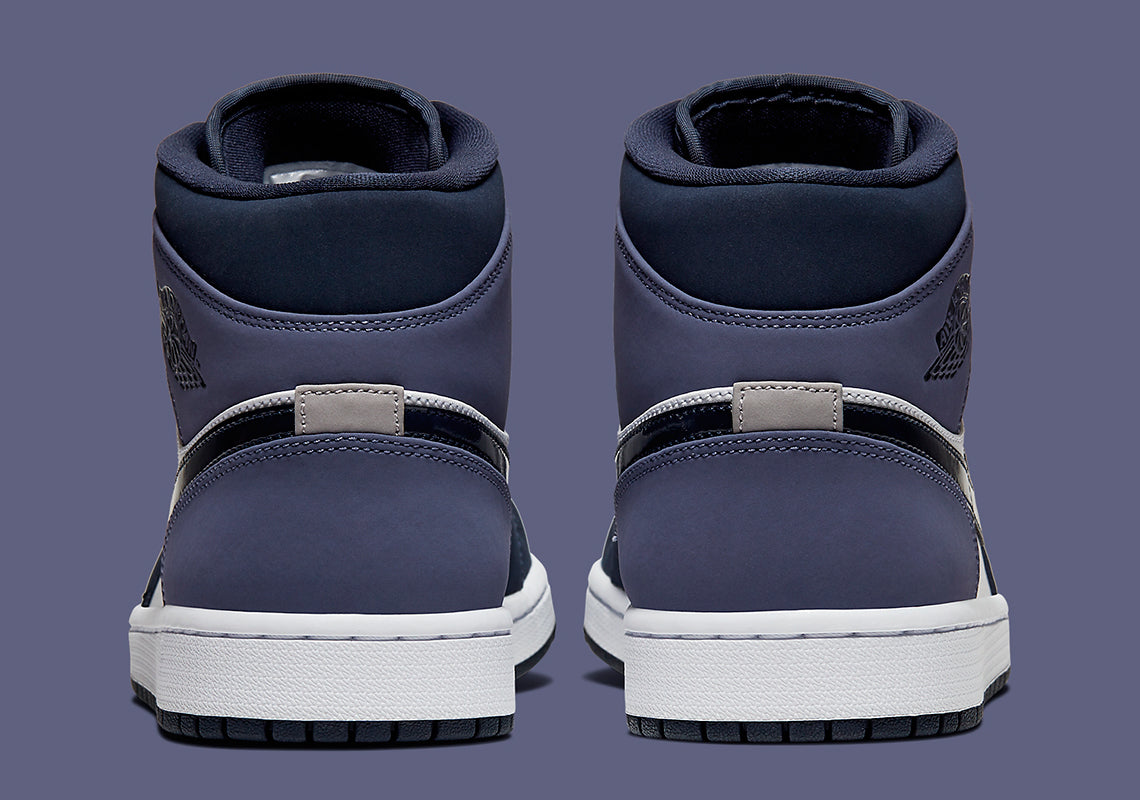 Jordan 1 Mid Obsidian Sanded Purple