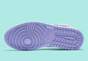 Jordan 1 Mid Purple Aqua