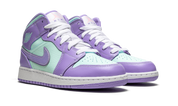 Jordan 1 Mid Purple Aqua