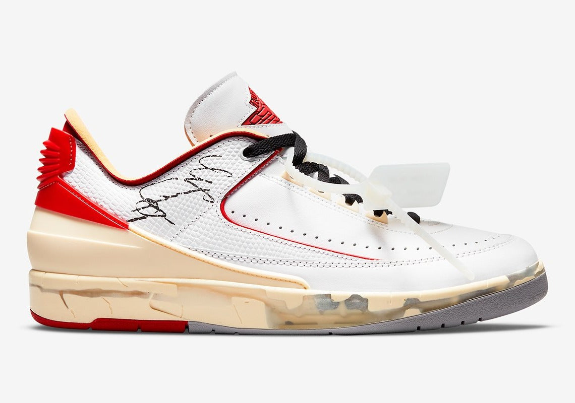 Jordan 2 Retro Low SP Off-White White Red